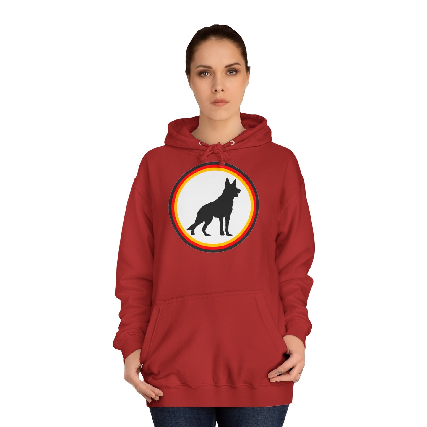 Deutscher Hund - Echter Wächter für Deutschland - Hoodie-Version.