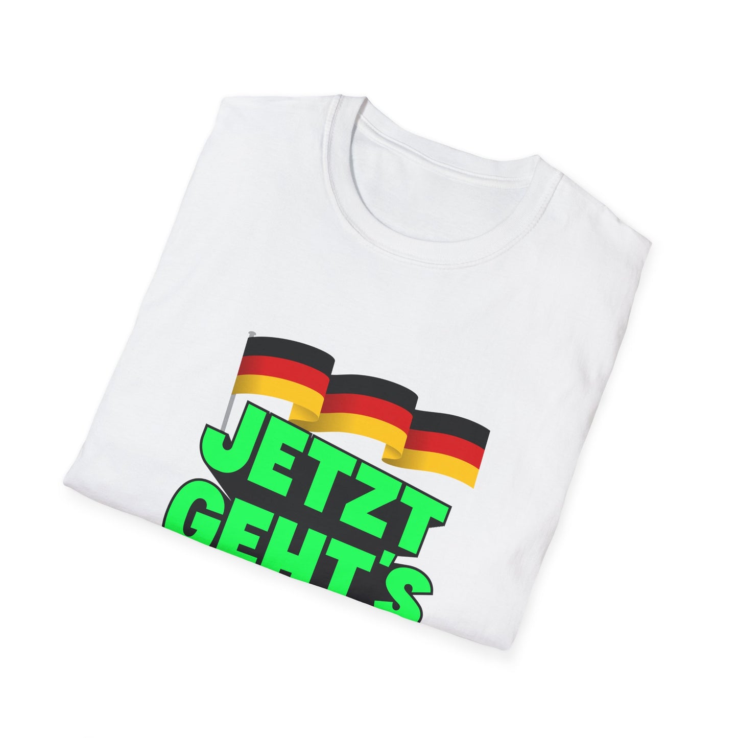 Jetzt geht's los, Fußball - Unisex T-Shirts, Made in Germany Fashion, Best Quality T-Shirts