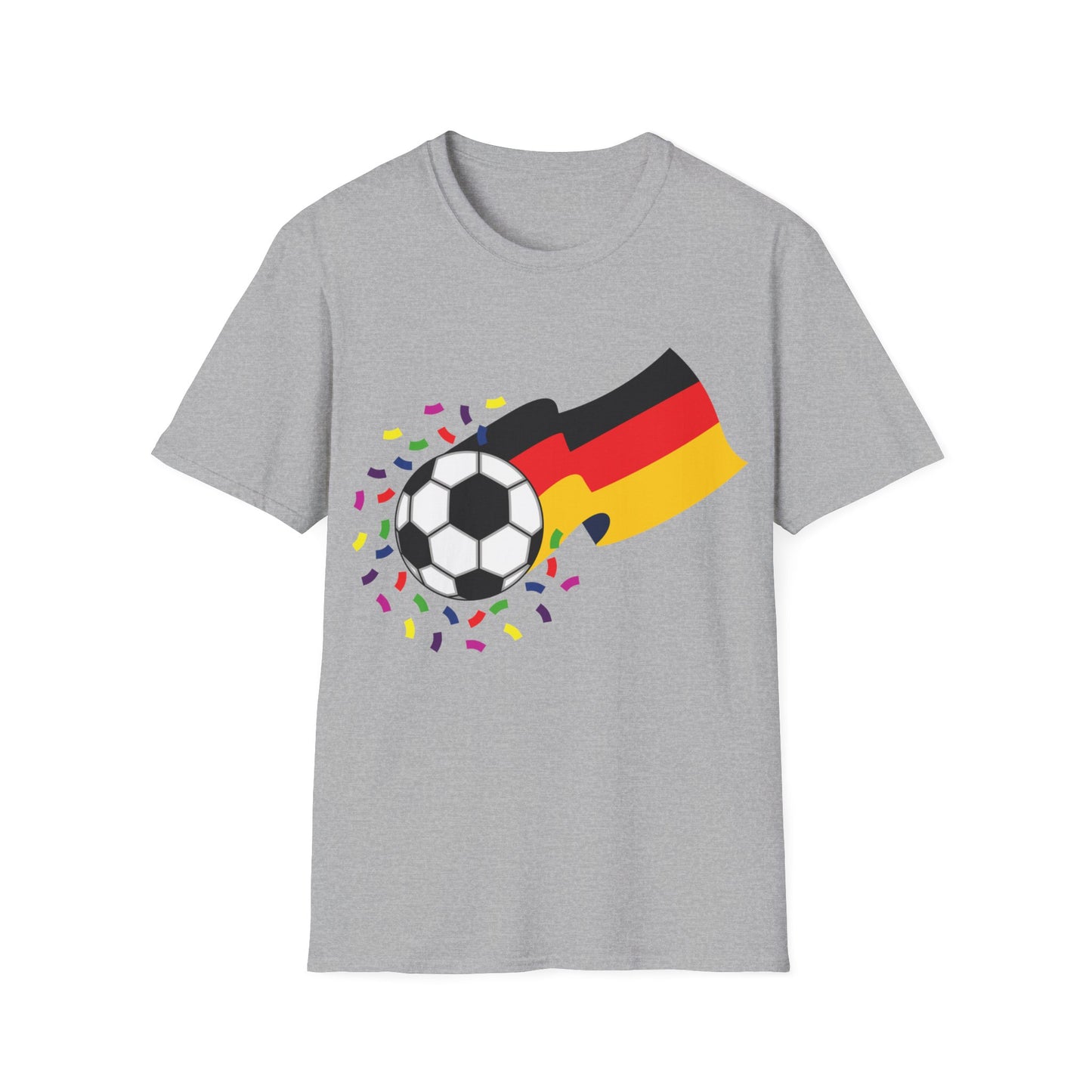 Liebe im Trikot: Deutschland, wir tragen unsere Farben mit Stolz! Unisex T-shirt