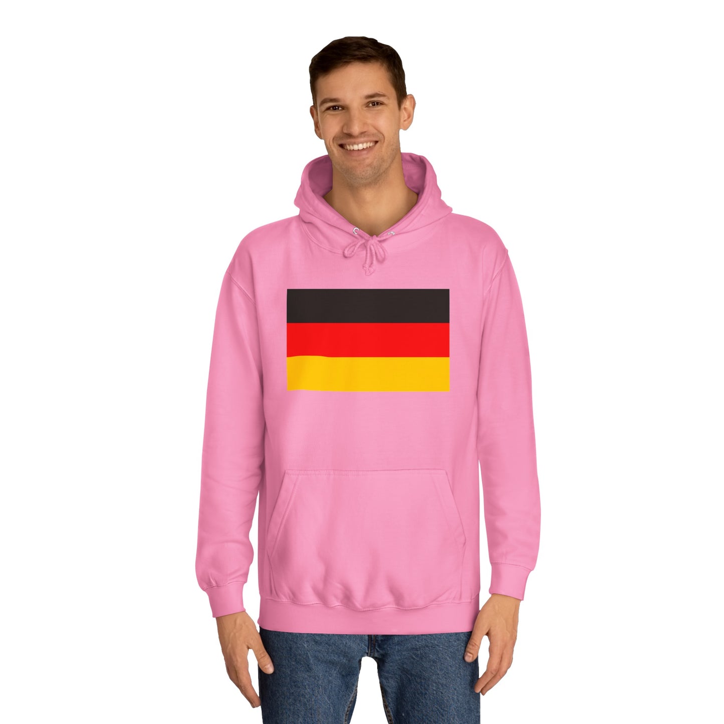 Hochwertige Unisex-Hoodies mit gedruckter deutscher Flagge