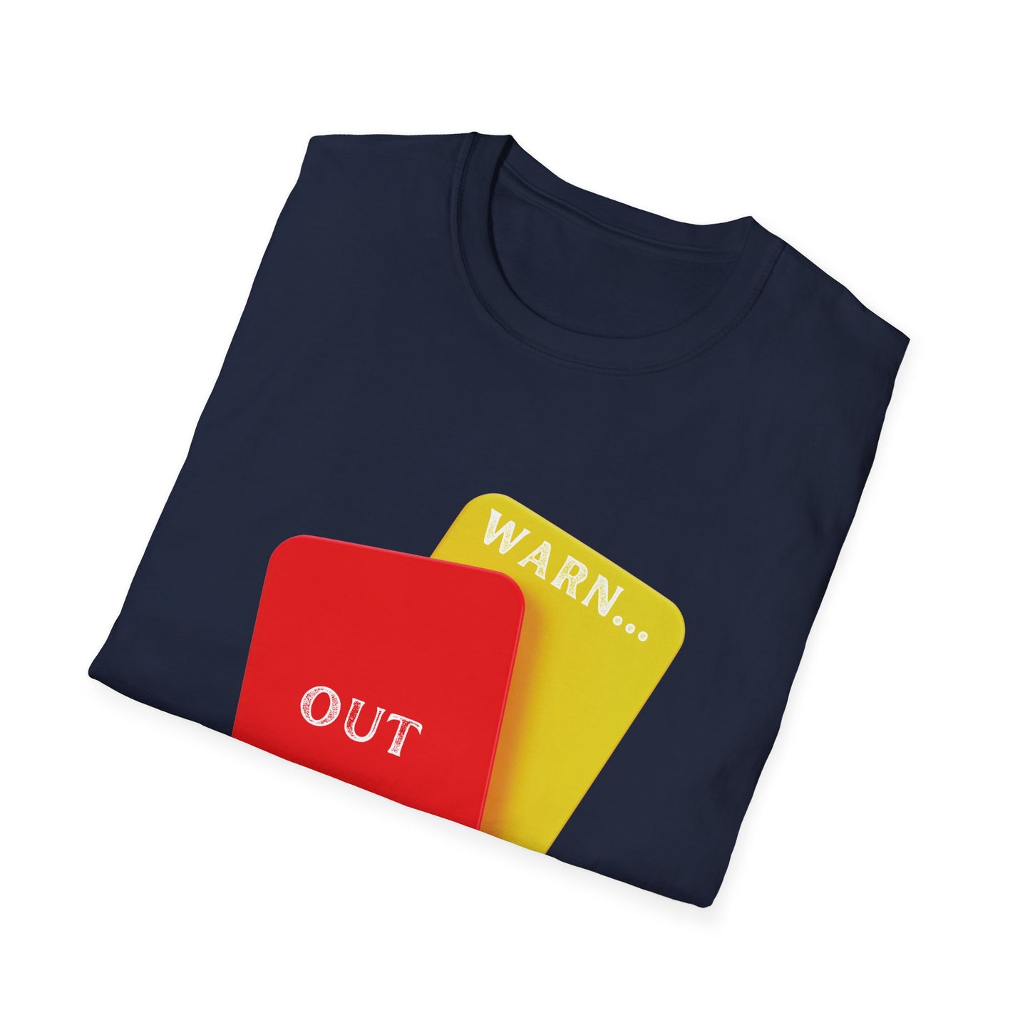 Red card, Yellow card football T-Shirts, Verschiede Designs, Unisex T-Shirt, Fanmotivtrikot, EM UEFA 2024 Siege, German Soccer Team