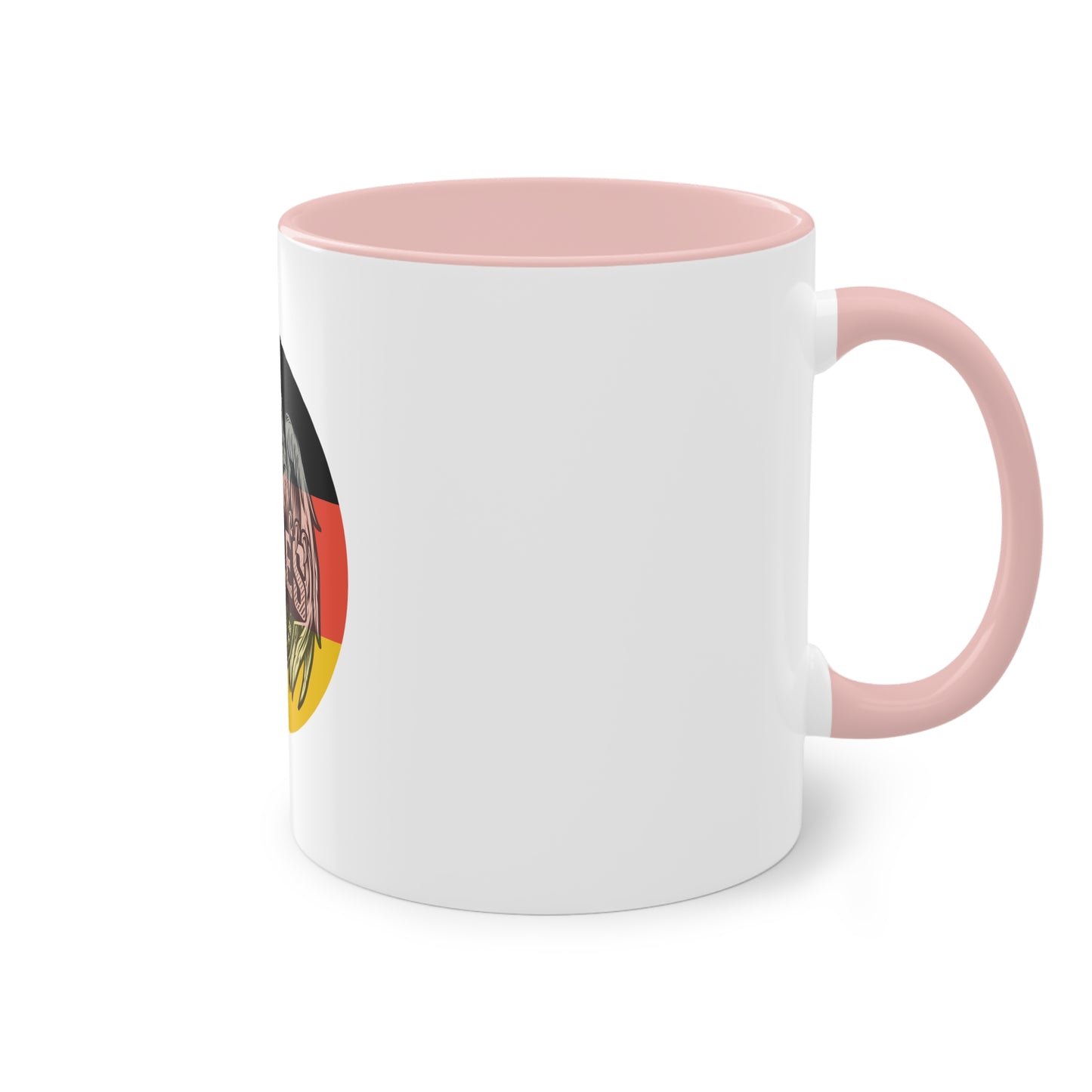 Majestätischer Adler auf Kaffeetassen – Kraft und Eleganz