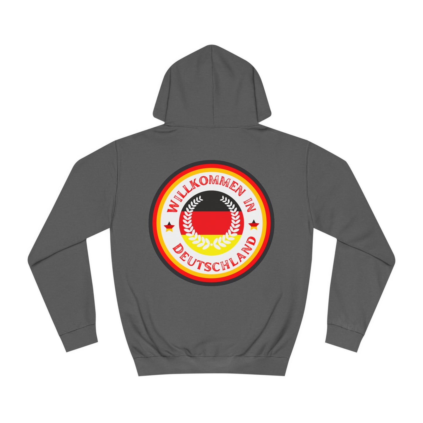 Welcome to Germany - Willkommen in Deutschland  -  Beidseitig bedruckt auf Unisex Hoodies