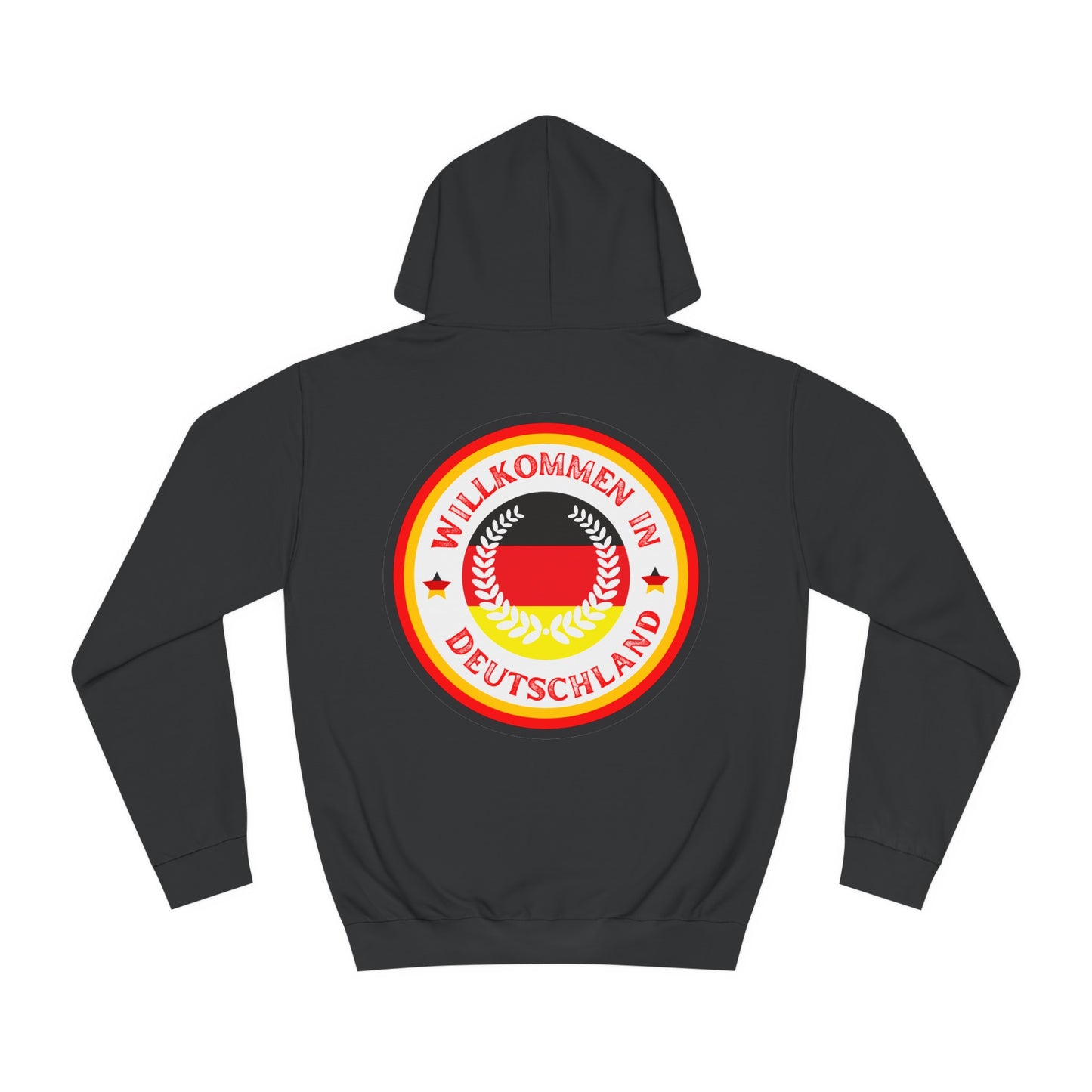 Welcome to Germany - Willkommen in Deutschland  -  Beidseitig bedruckt auf Unisex Hoodies