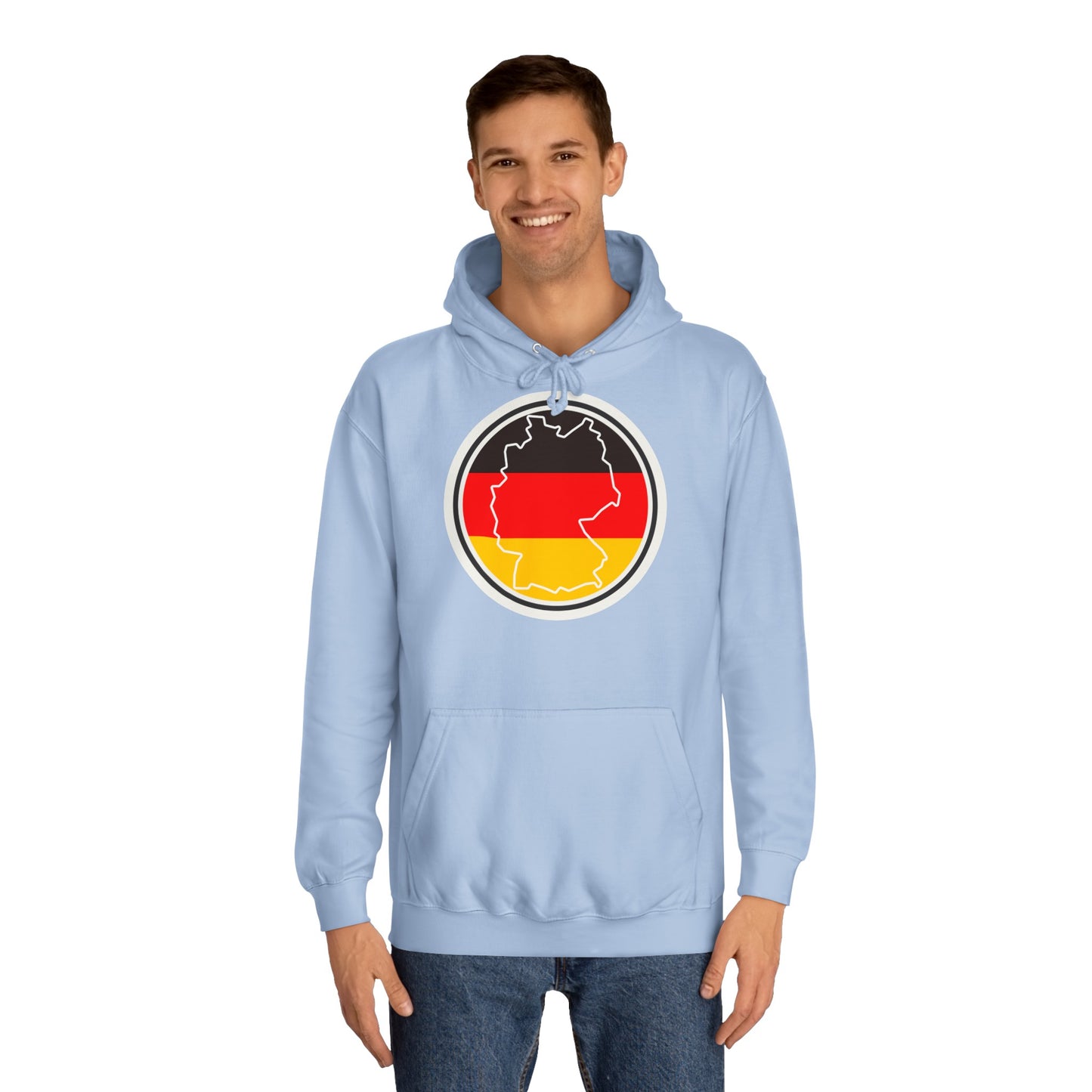 I Love Germany auf Unisex Hoodies