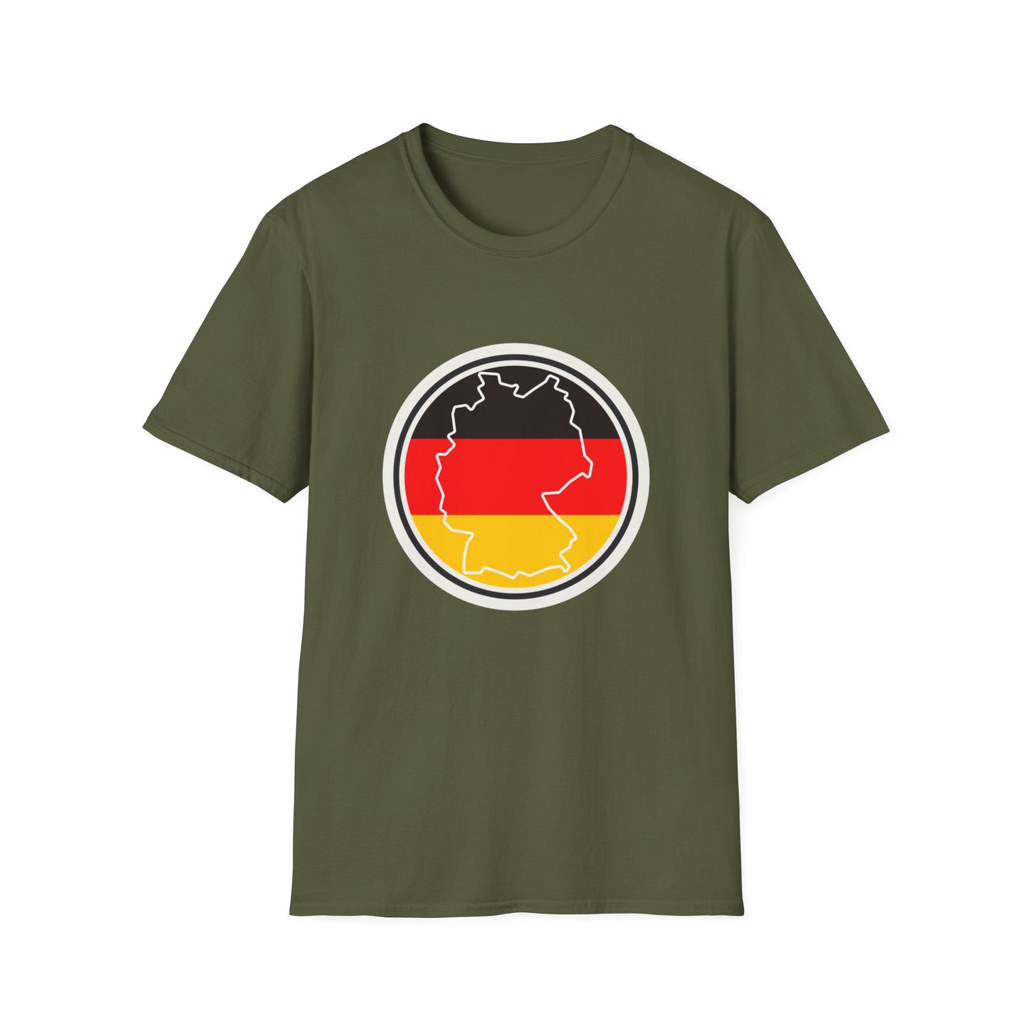 Herzlich Willkommen in Deutschland auf Unisex T-Shirt - Frieden und Liebe, Liebevolle Gastfreundschaft, Welcome to Germany, I Love Germany