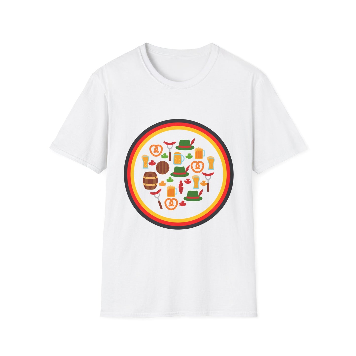 Willkommen in Deutschland Unisex fan T-Shirt für Oktoberfest