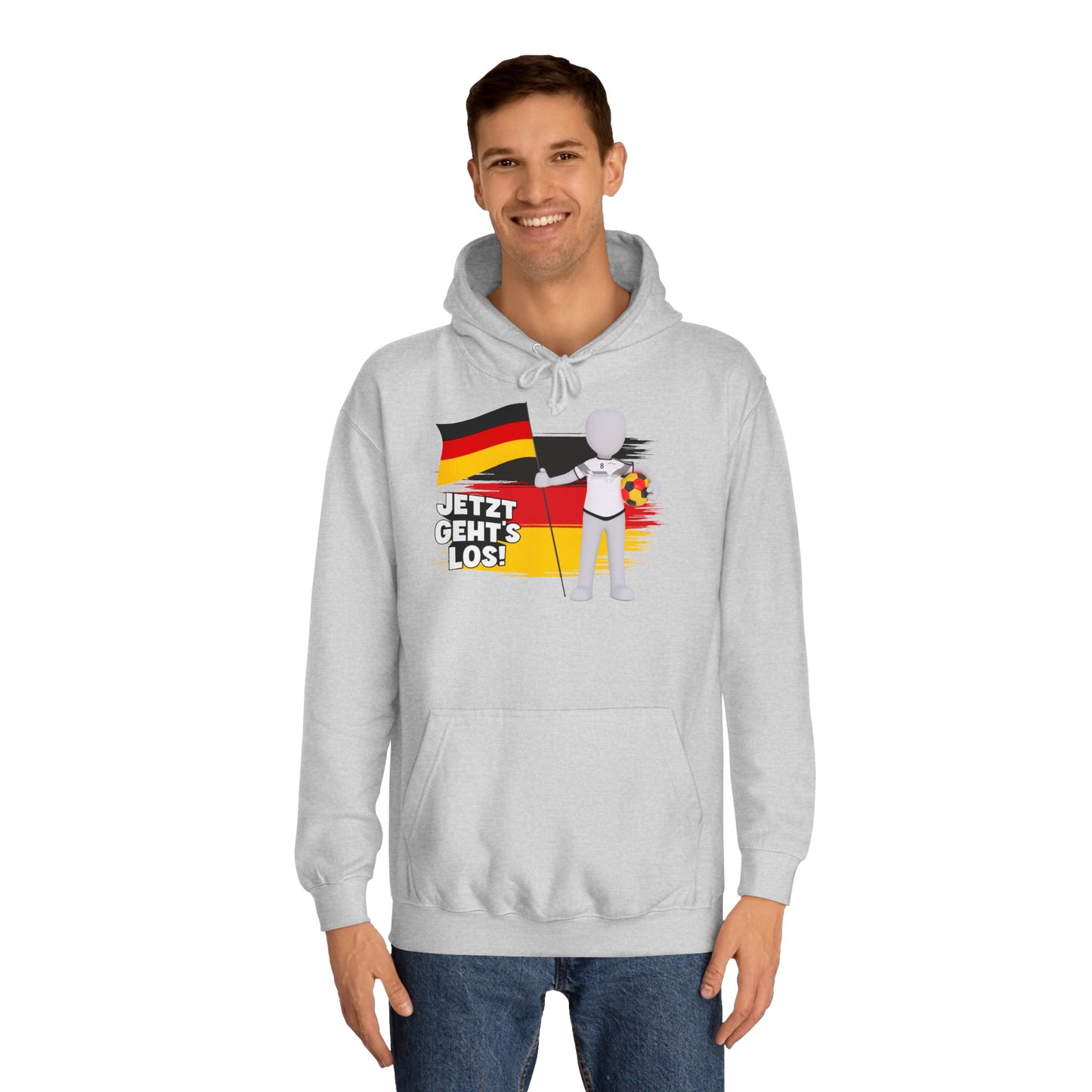 Jetzt geht’s los! Für die deutsche Mannschaft - Hochwertige Hoodies