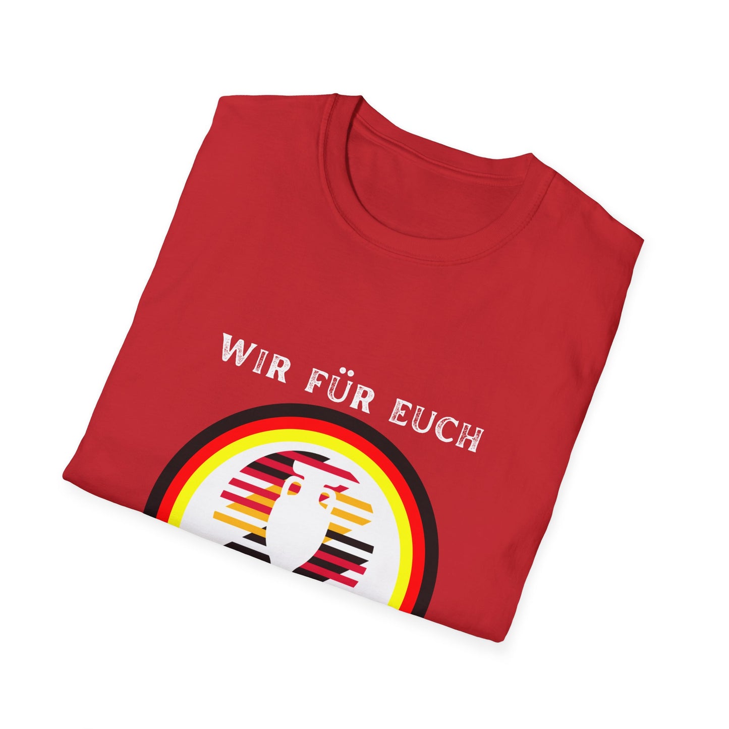 Wir für euch! - EM 2024, Fußballfan Unisex T-Shirts mit Fanmotiven