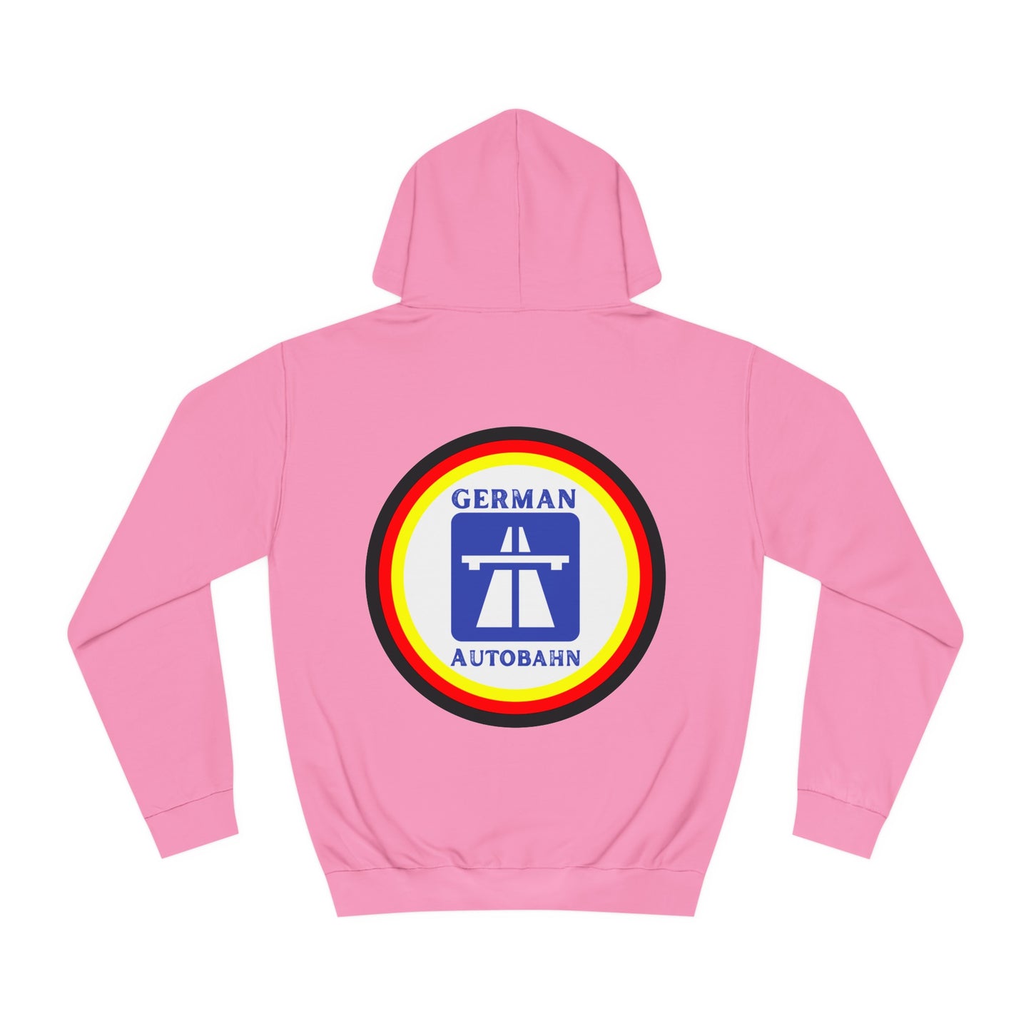 Hochwertige Unisex Hoodies für Autobahnfans - Beide Seiten gedruckt - German Highway - No speed limit