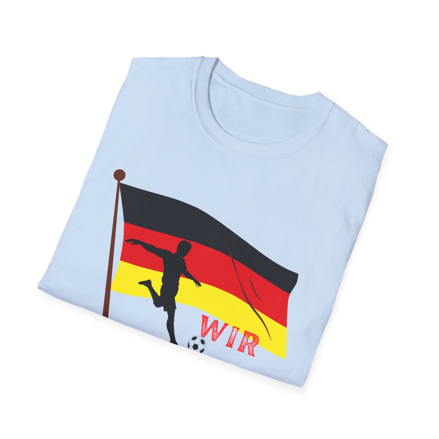 Wir schaffen das! Unisex Softstyle T-Shirt