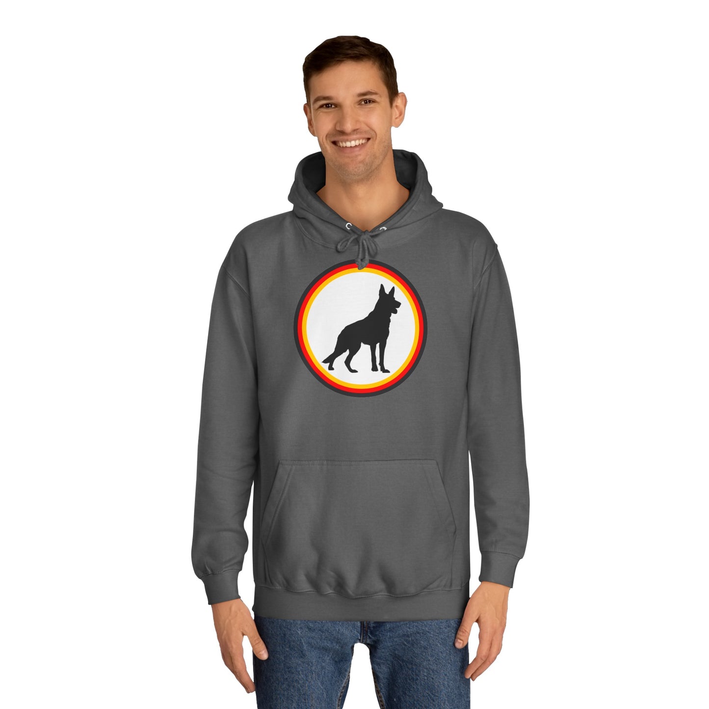 Deutscher Hund - Echter Wächter für Deutschland - Hoodie-Version.