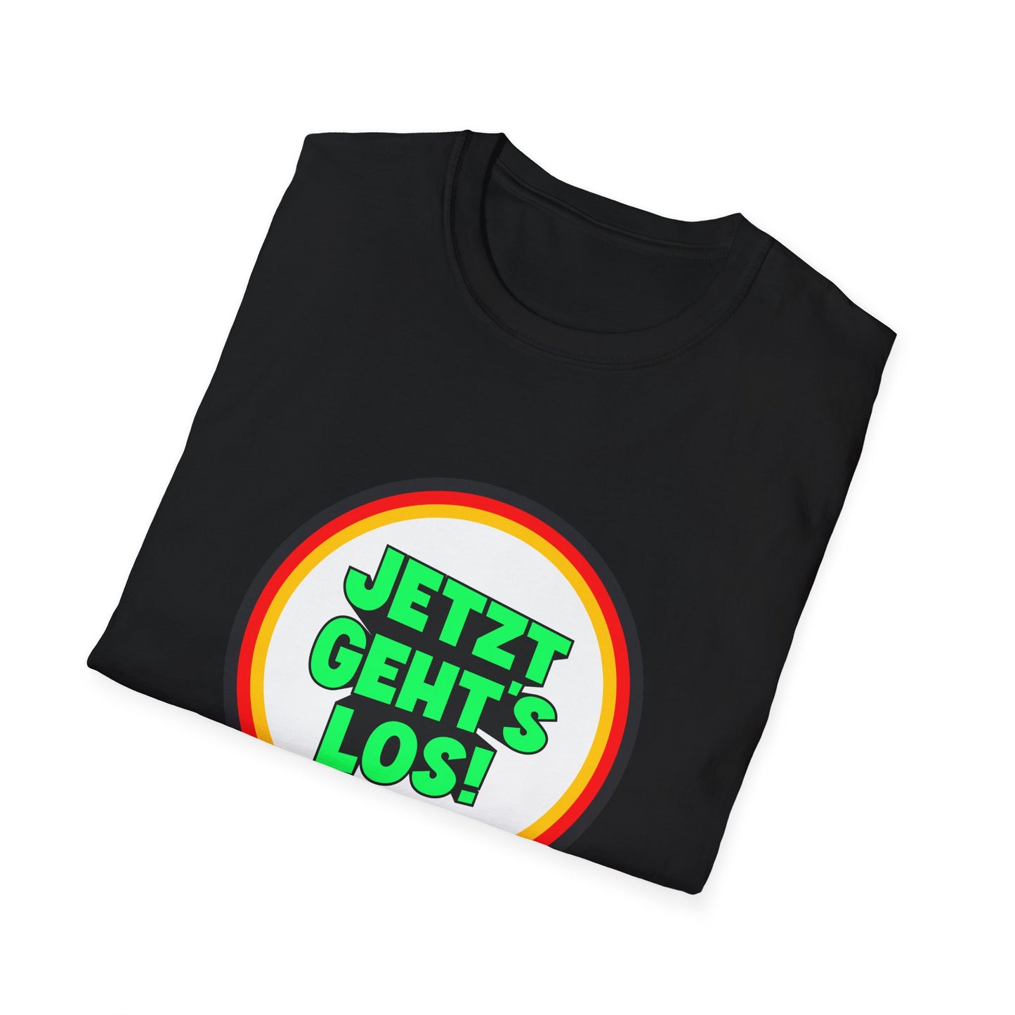 Jetzt geht's los! für die deutsche Nationalmannschaft auf Unisex T-Shirts