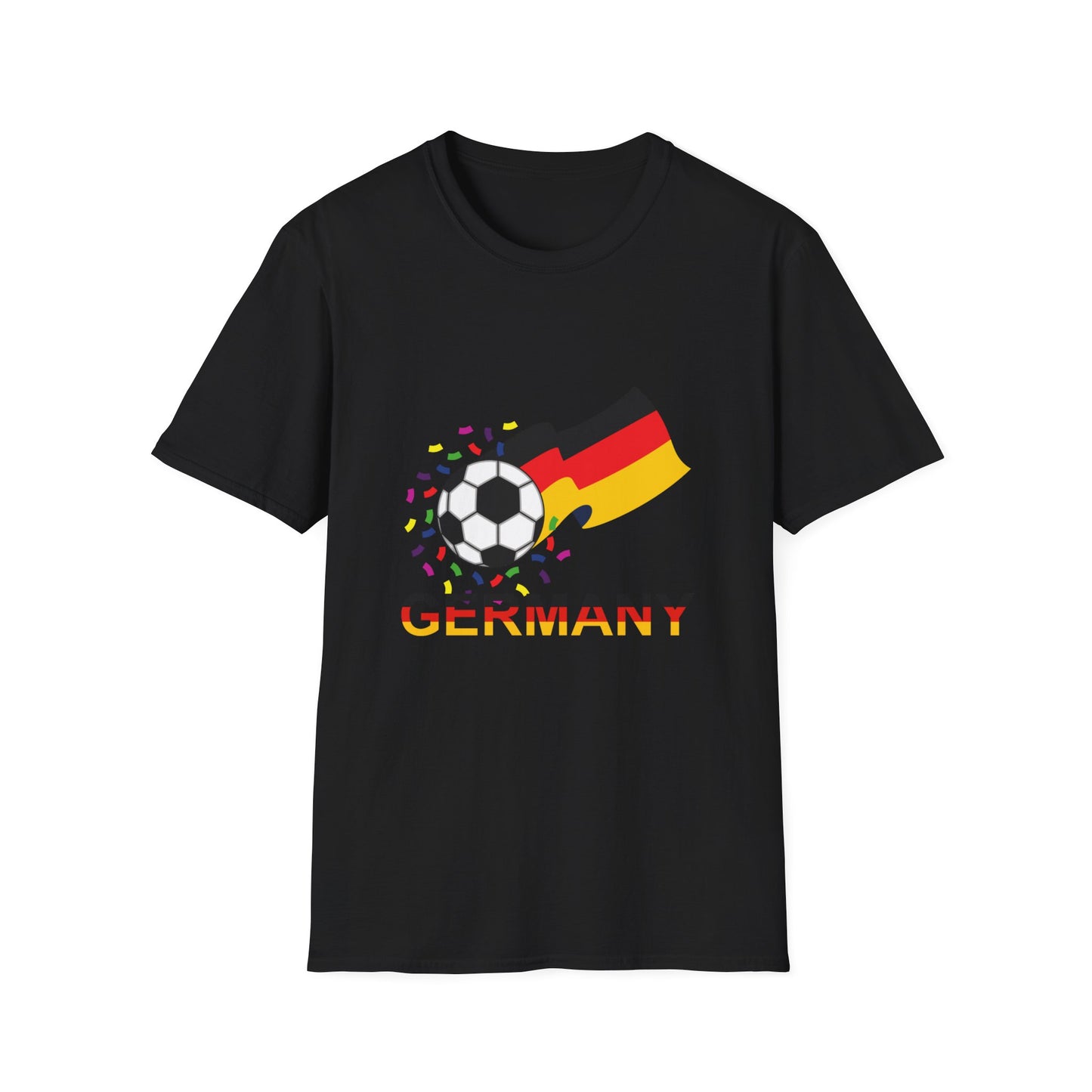 Deutsche Nationalmannschaft Fußballfan T-Shirts, Verschiede Designs, Unisex T-Shirt, Fanmotivtrikot, EM UEFA 2024 Siege, German Soccer Team