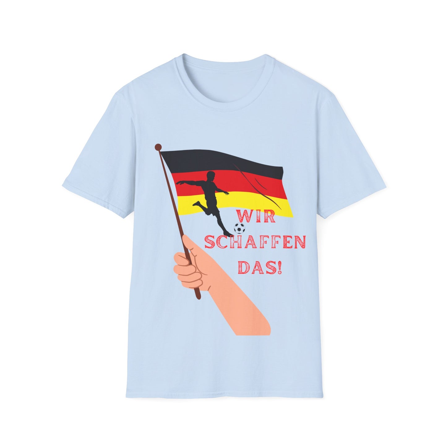 Wir schaffen das! Unisex Softstyle T-Shirt