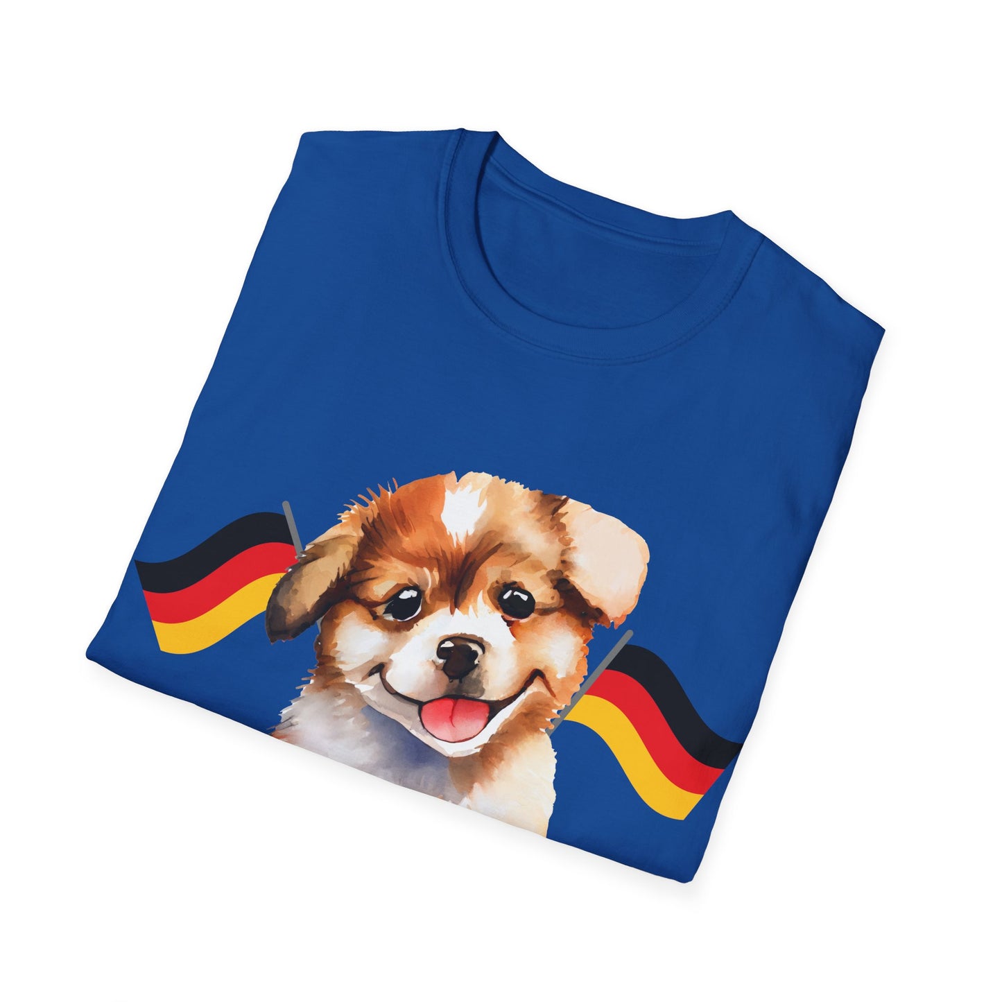 Deutsche Hunde für die Nationalmannschaft, Fußballfan T-Shirts, Flagge, Fanmotivtrikot, Fan Unisex T-Shirt, Tore, EM 2024, German soccer