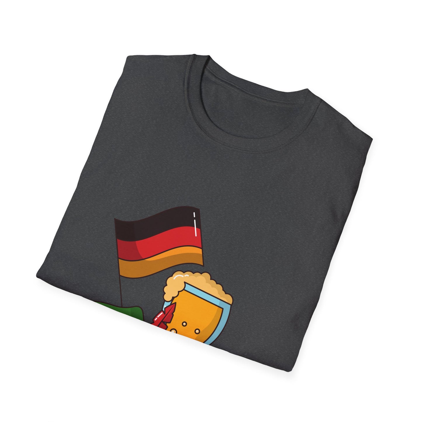 Deutschland Fußballfan Druck-T-Shirts, Fanmotivtrikot, Nationalmannschaft, Unisex Druck-T-Shirt, Sweatshirt, Tanktop, EM 2024, Team Germany