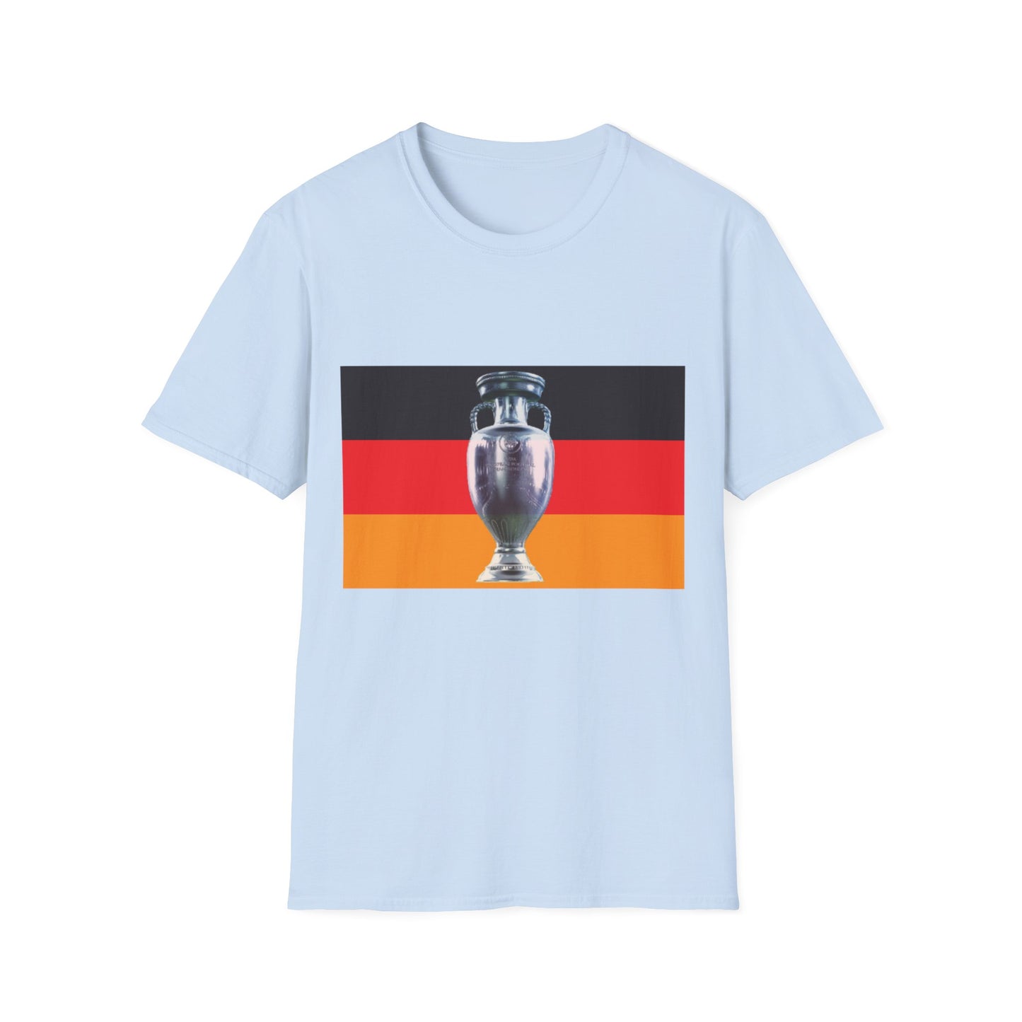 Fußballfan Unisex T-Shirt mit Fanmotiv für EM 2024 Siege, German Soccer Team