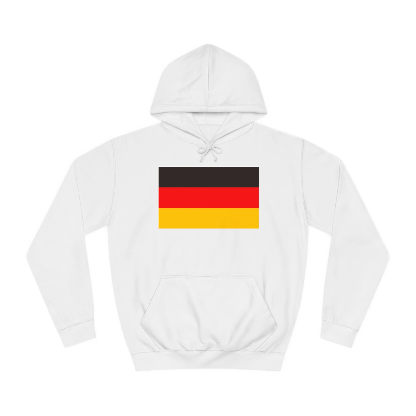 Hochwertige Unisex-Hoodies mit gedruckter deutscher Flagge