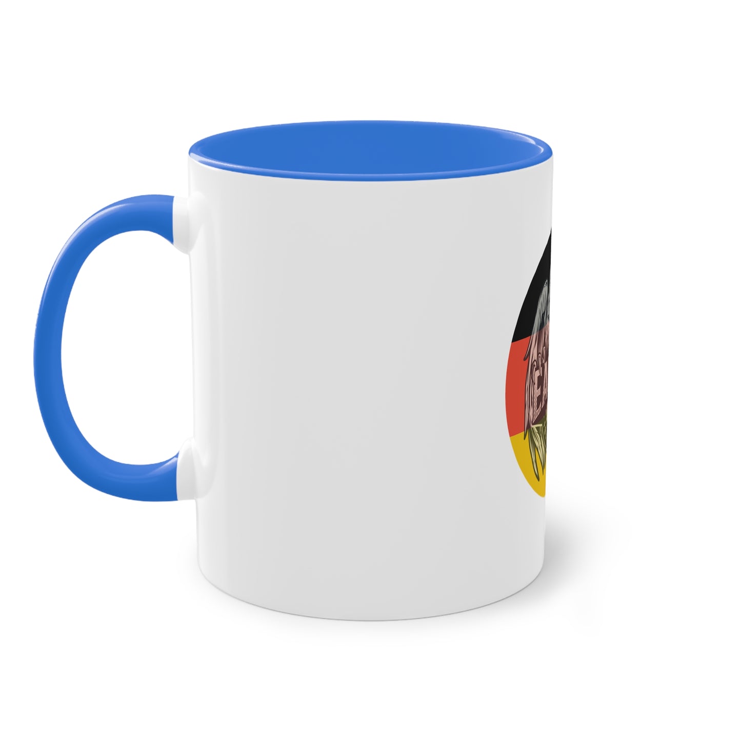 Majestätischer Adler auf Kaffeetassen – Kraft und Eleganz