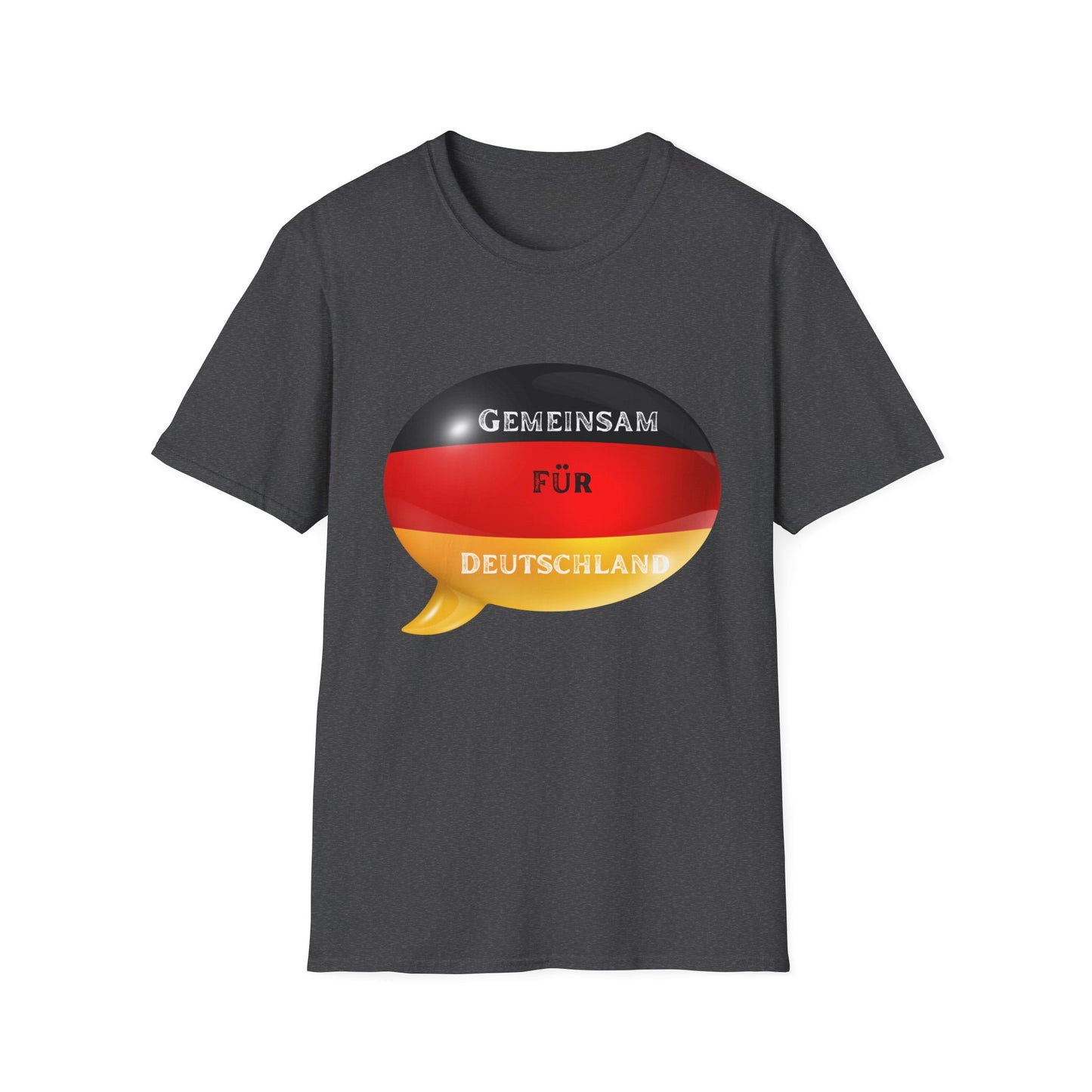 Fußballfan Unisex T-Shirts - Gemeinsam für Deutschland - Allez Team Germany!