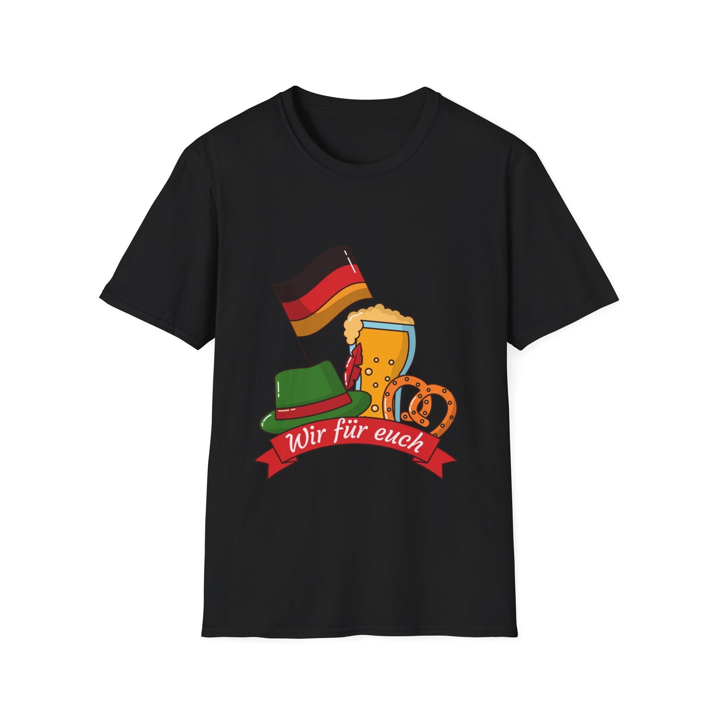 Deutschland Fußballfan Druck-T-Shirts, Fanmotivtrikot, Nationalmannschaft, Unisex Druck-T-Shirt, Sweatshirt, Tanktop, EM 2024, Team Germany