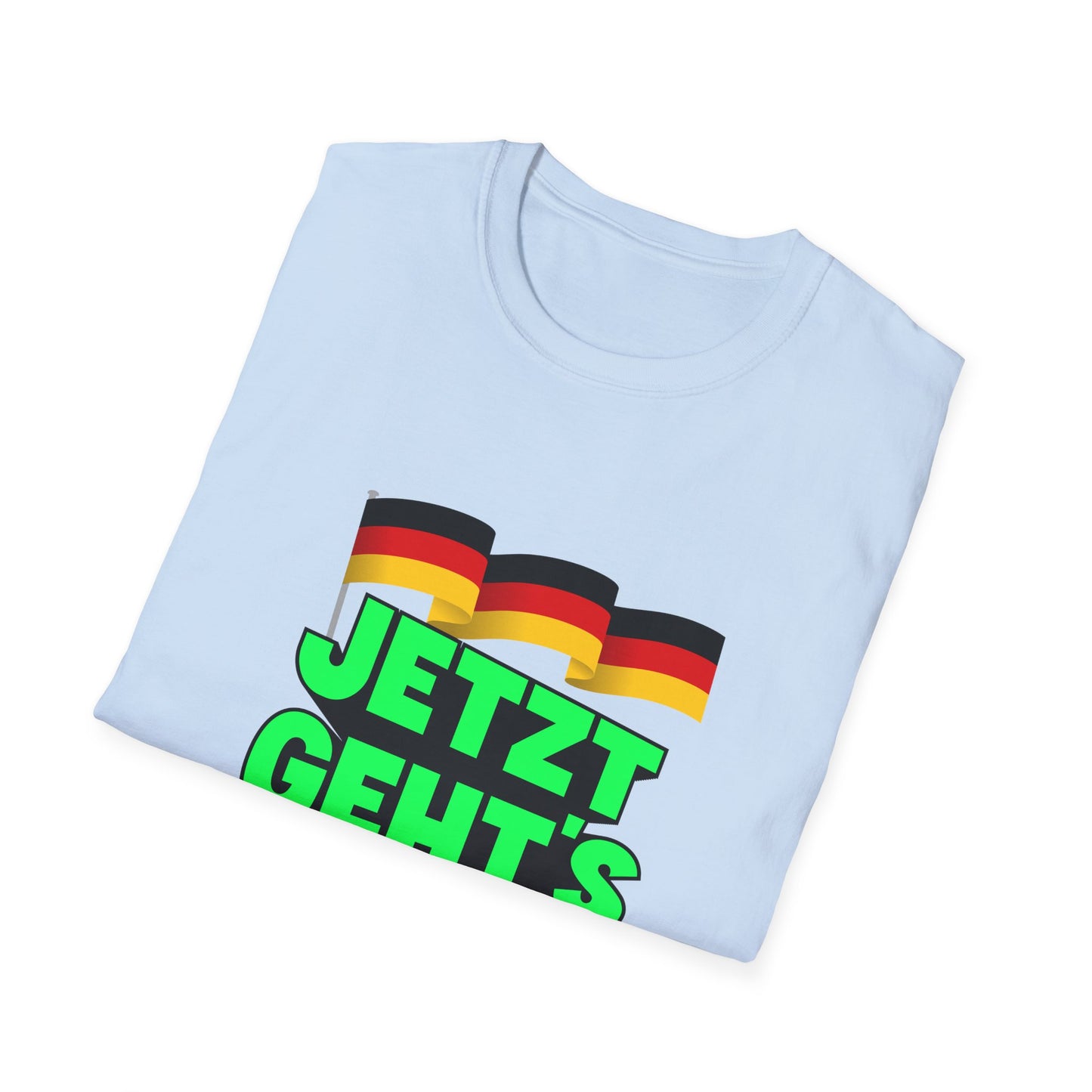 Jetzt geht's los, Fußball - Unisex T-Shirts, Made in Germany Fashion, Best Quality T-Shirts