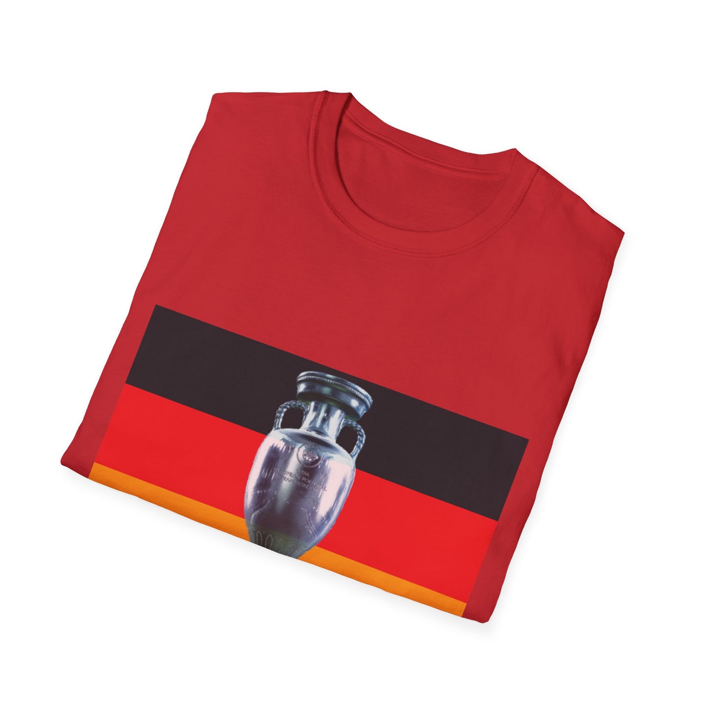 Fußballfan Unisex T-Shirt mit Fanmotiv für EM 2024 Siege, German Soccer Team