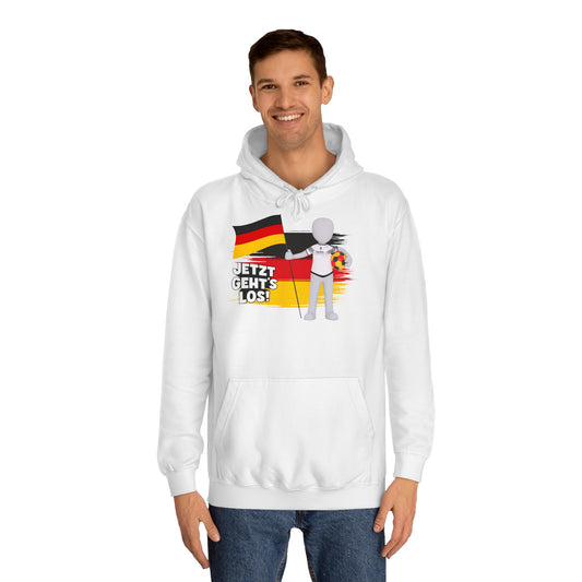 Jetzt geht’s los! Für die deutsche Mannschaft - Hochwertige Hoodies