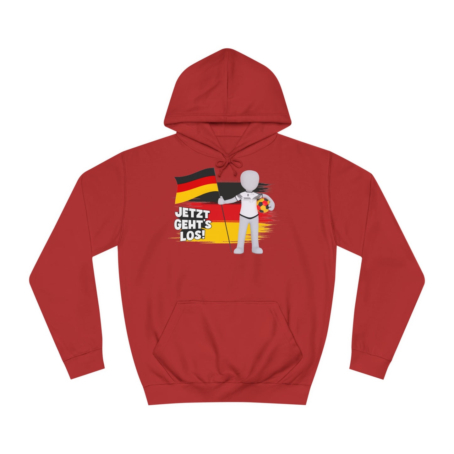 Jetzt geht’s los! Für die deutsche Mannschaft - Hochwertige Hoodies