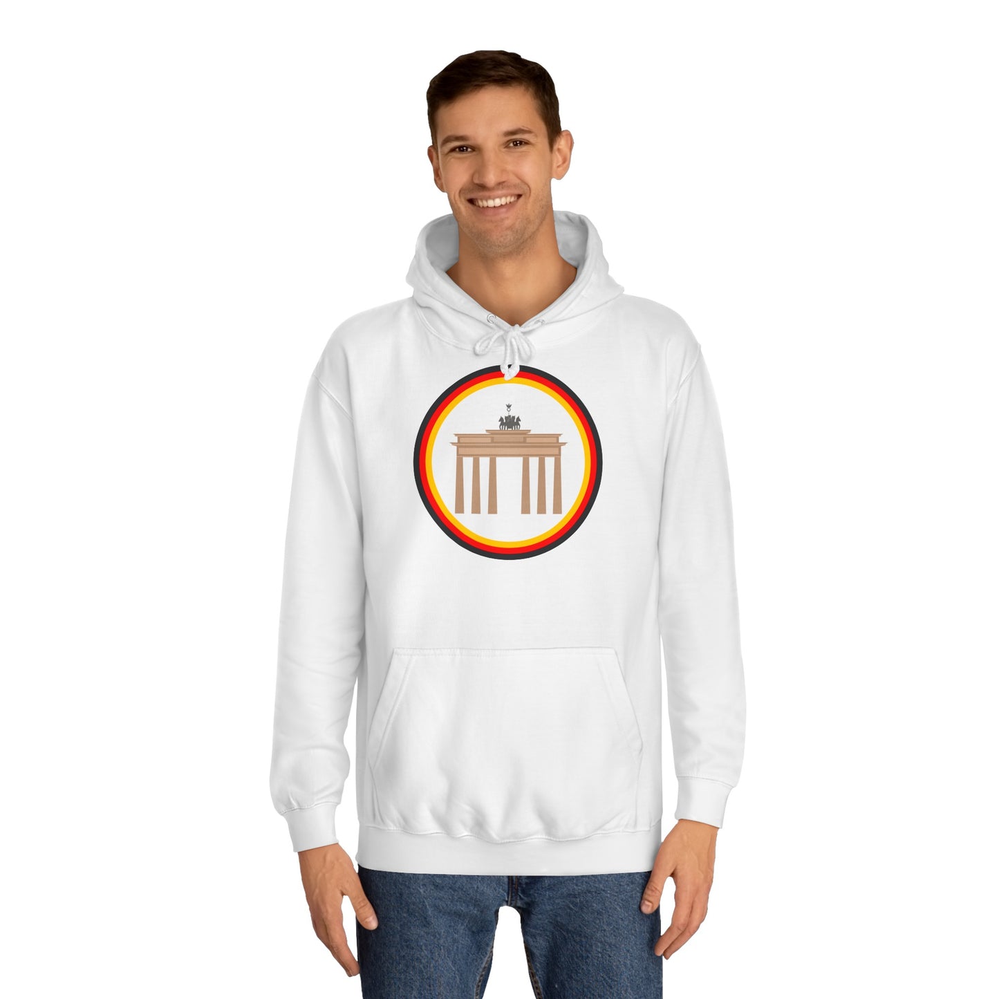 Brandenburger Tor auf Unisex Hoodies tragen - Top Qualität