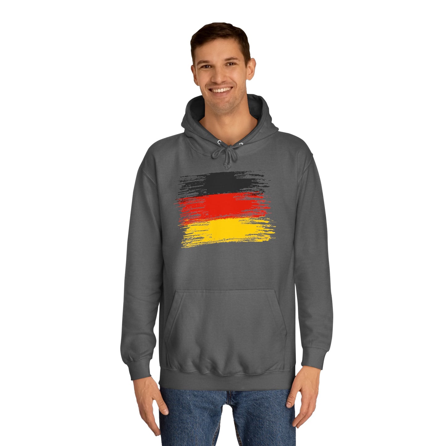 Einfach für Deutschland stehen -   Ein Land der Siege - Hochwertige Unisex-Kapuzenpullover