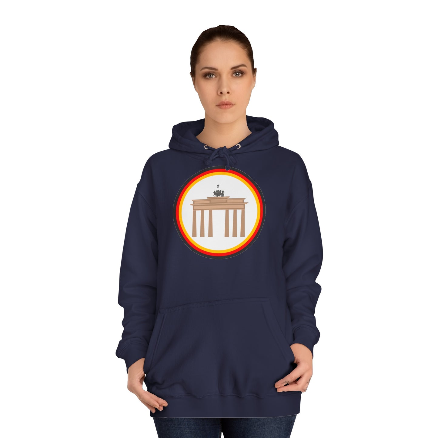 Brandenburger Tor auf Unisex Hoodies tragen - Top Qualität