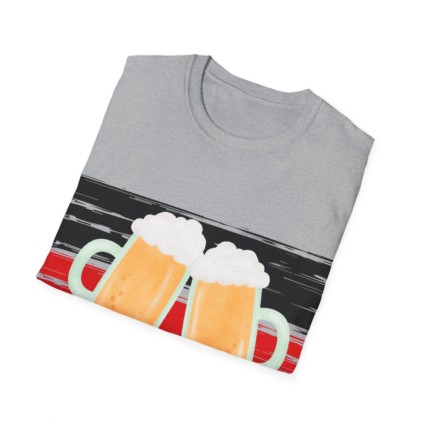 Prost und Cheers aus Deutschland, auf trendigen Unisex T-Shirts, German Beer, Made in Germany