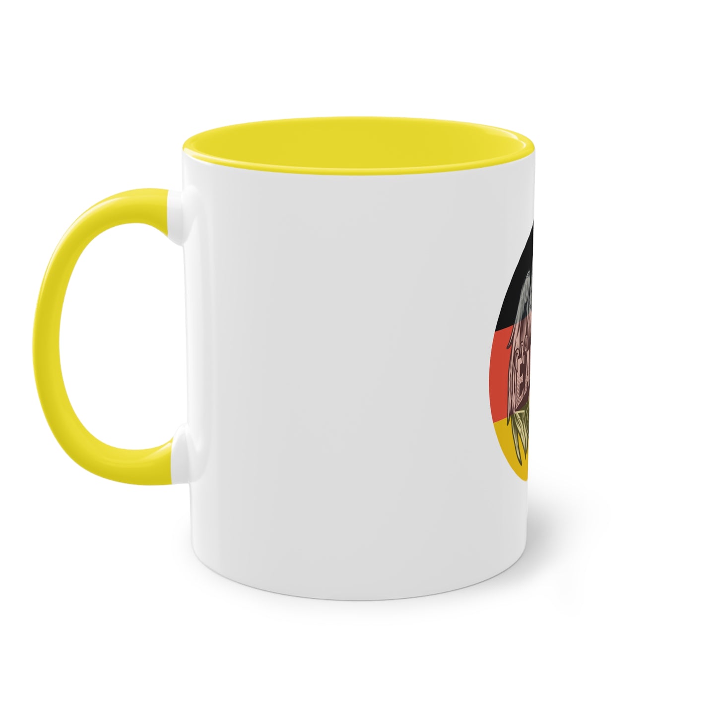 Majestätischer Adler auf Kaffeetassen – Kraft und Eleganz