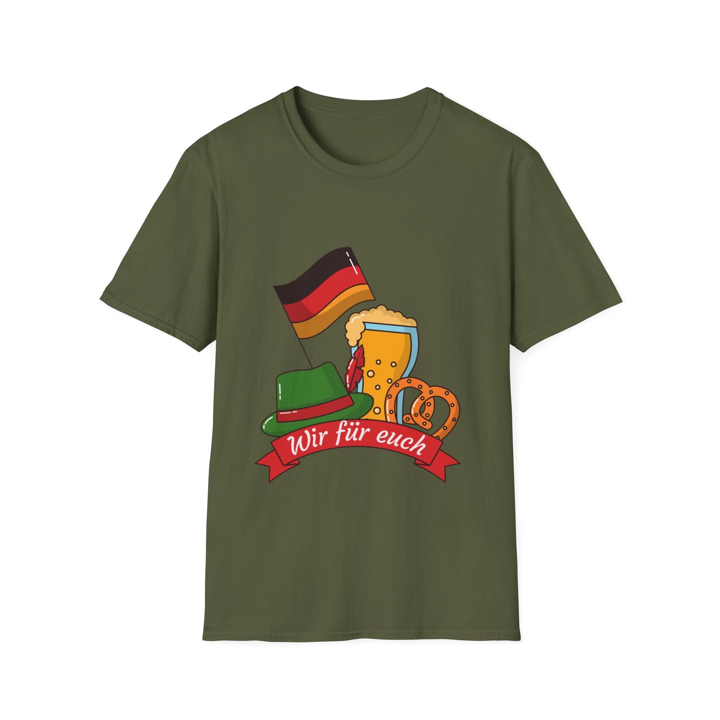 Deutschland Fußballfan Druck-T-Shirts, Fanmotivtrikot, Nationalmannschaft, Unisex Druck-T-Shirt, Sweatshirt, Tanktop, EM 2024, Team Germany