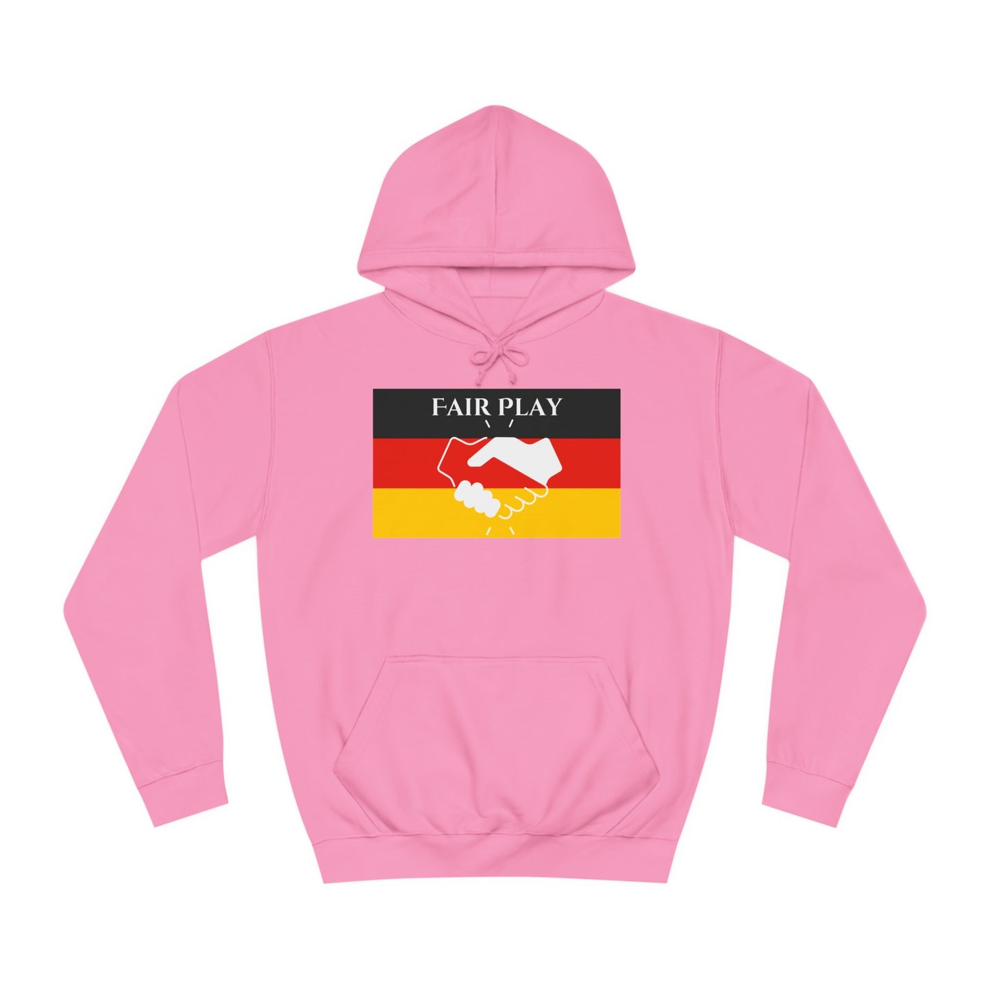 Hochwertige Hoodies - Fairplay für Deutschland - Beide Seiten gedruckt