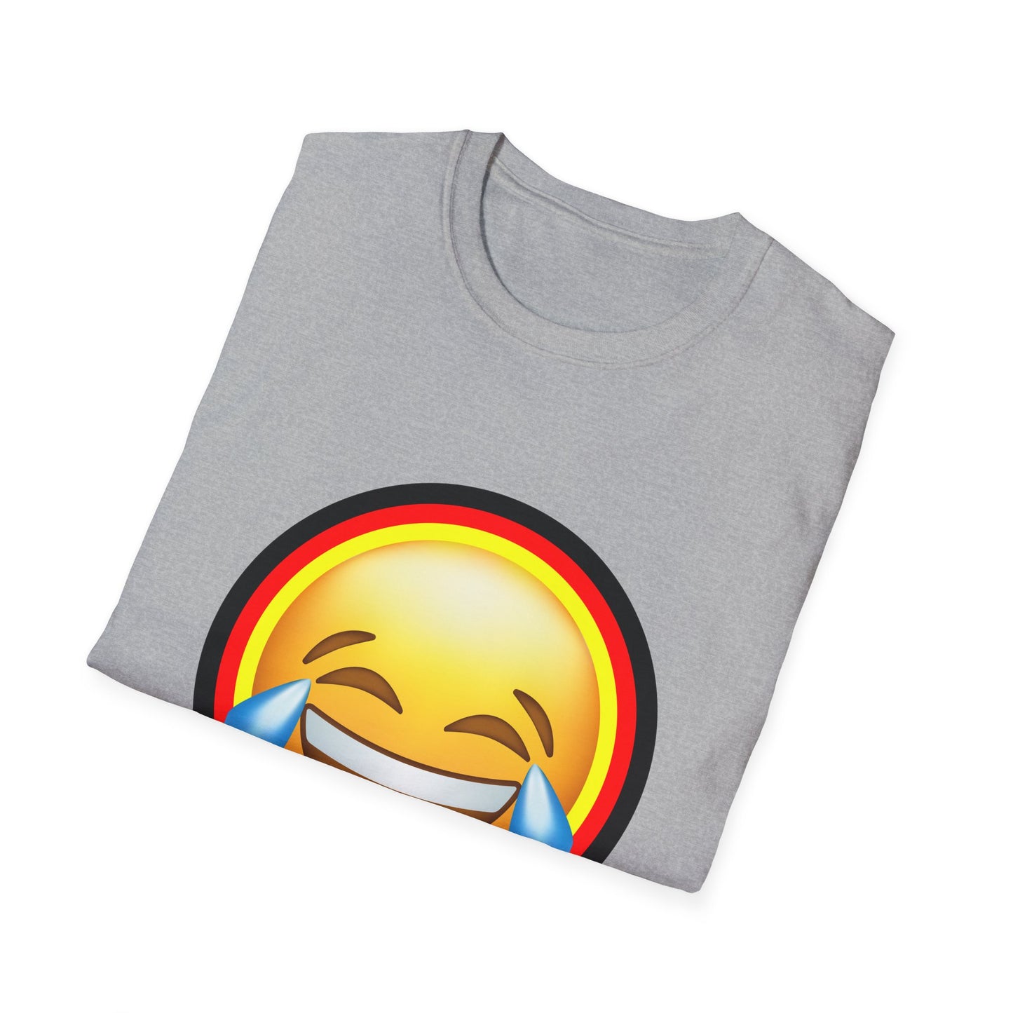 Lächeln im Stil, Haha, Humorvolle T-Shirt Designs aus Deutschland, Spaß haben, Lustige Momente mit einem Lachen tragen, Laugh like a German