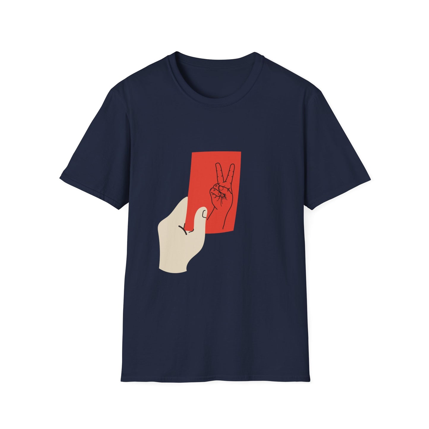 Red card, raus mit Stil, Einzigartige Unisex T-Shirts