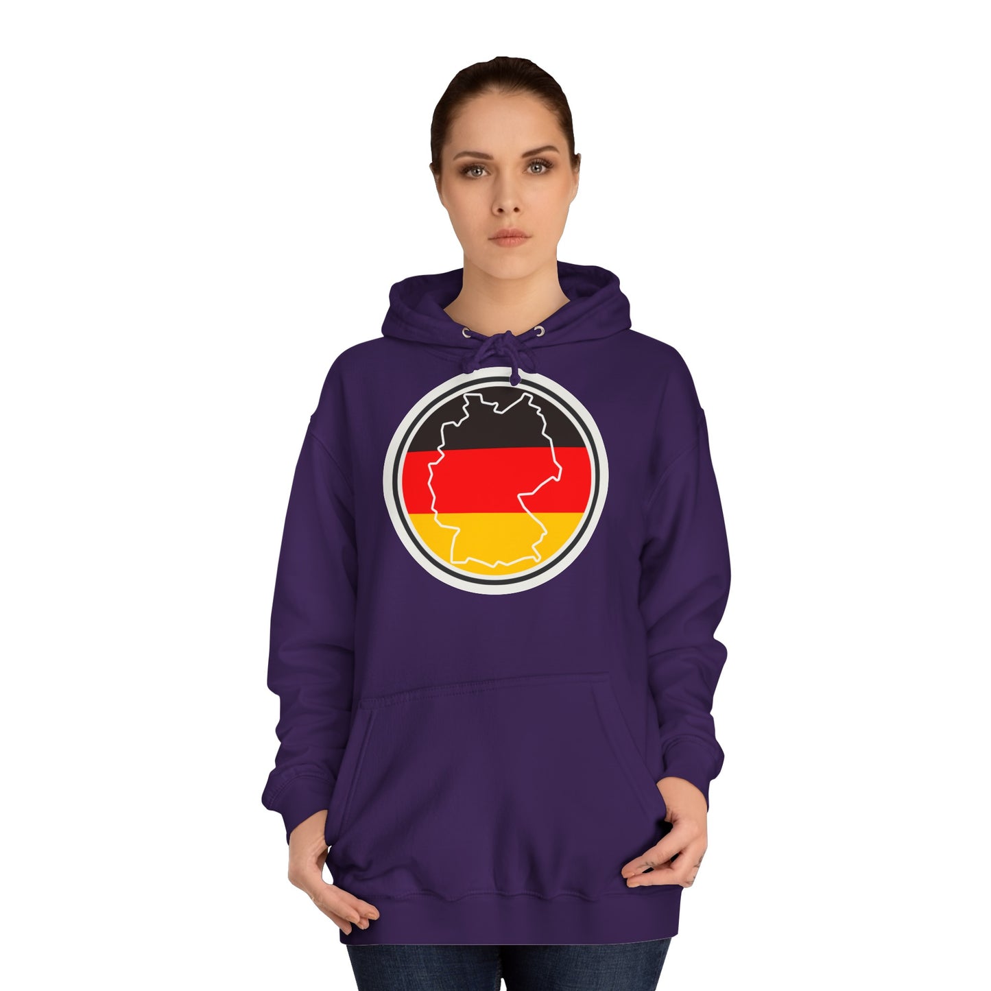 I Love Germany auf Unisex Hoodies