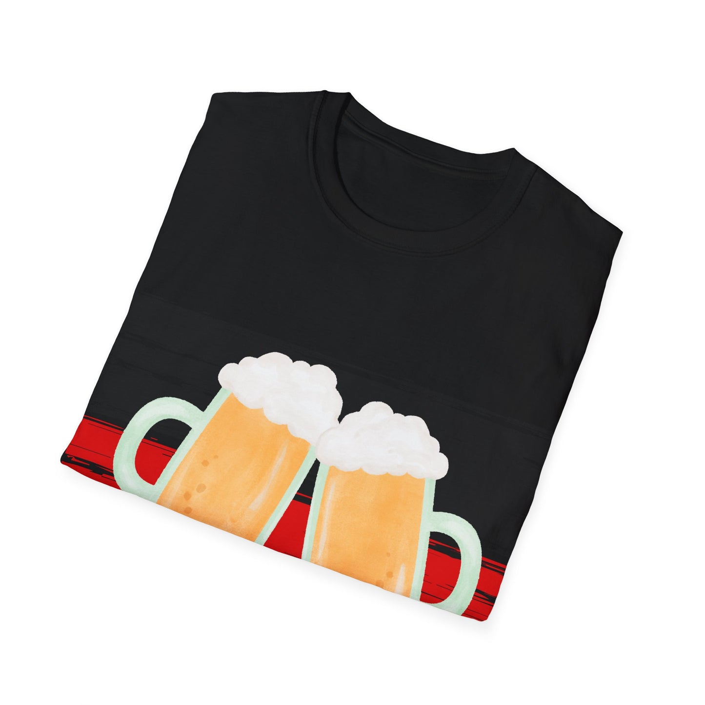 Prost und Cheers aus Deutschland, auf trendigen Unisex T-Shirts, German Beer, Made in Germany