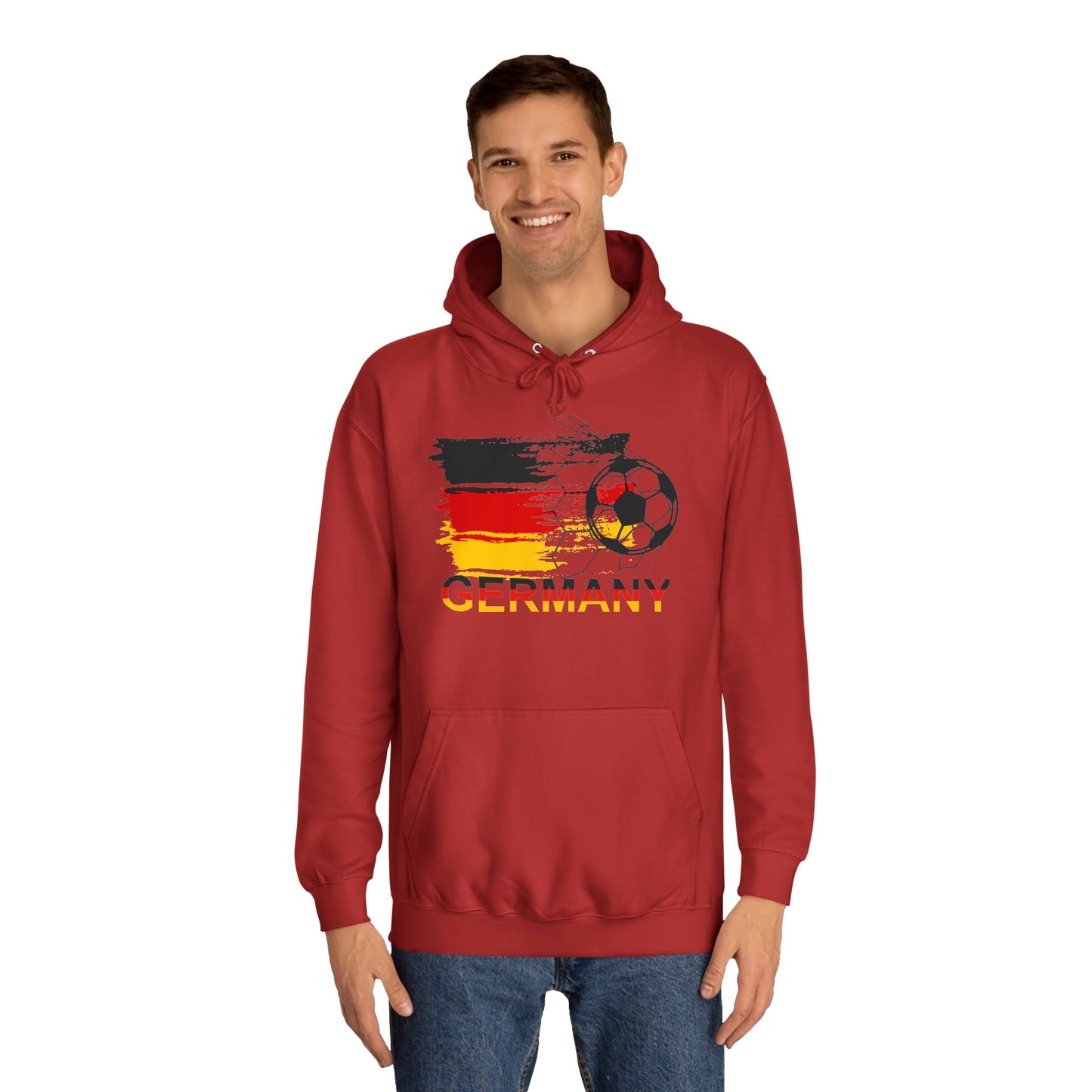 Deutsche Fußball Mannschaft Fan Unisex Hoodies