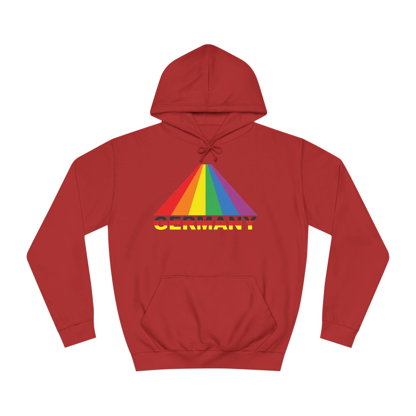 Hochwertige Hoodies - Regenbogen für Deutschland