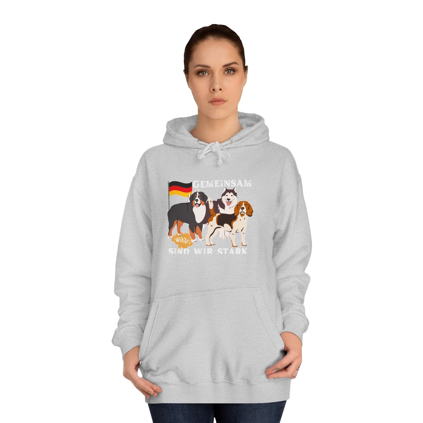 Deutsche Hunde als beste Fans aller Zeiten! - Gedruckt auf Hoodies von bester Qualität.