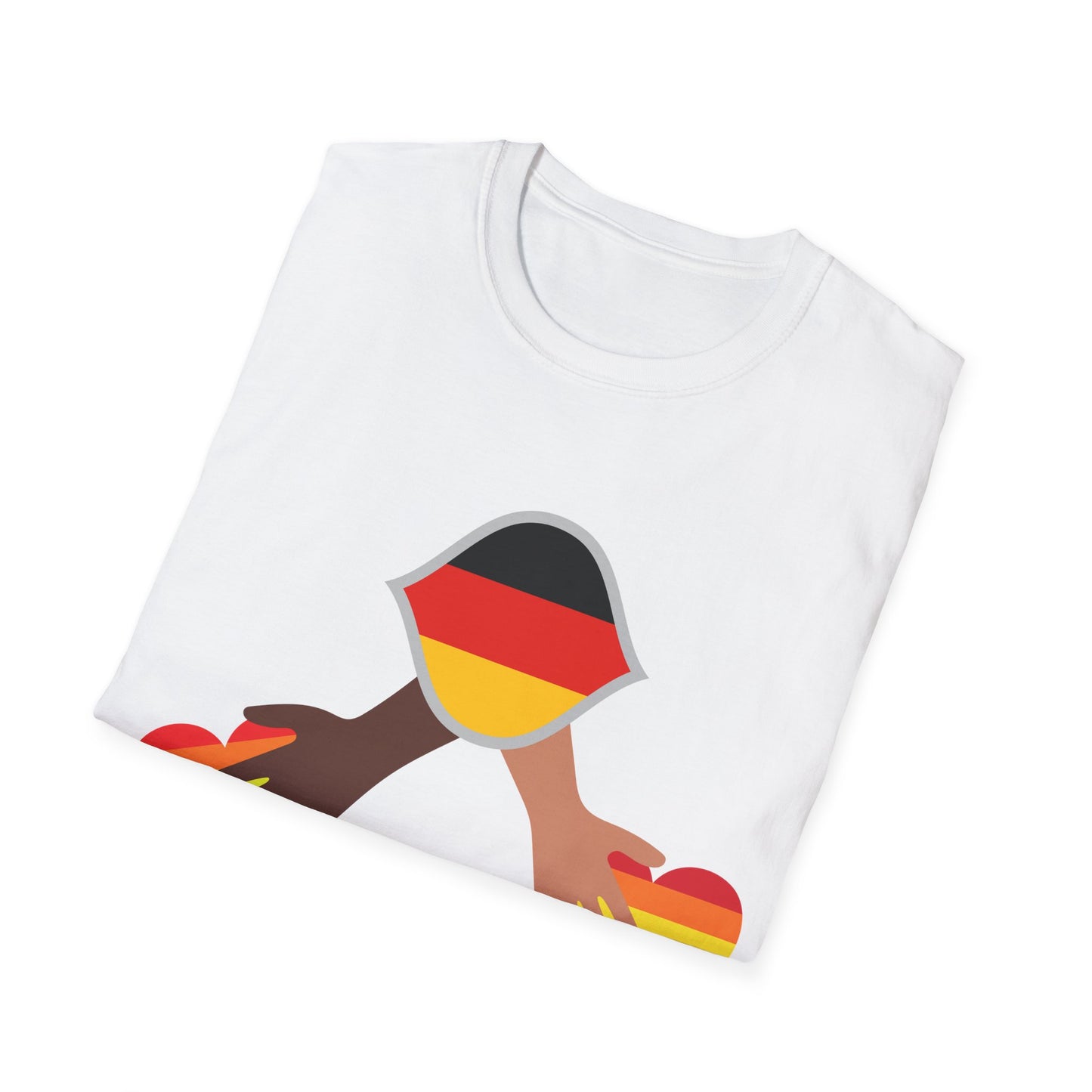 Regenbogenzauber - Multi-Kulti einzigartige Unisex T-Shirt Designs für die Liebe