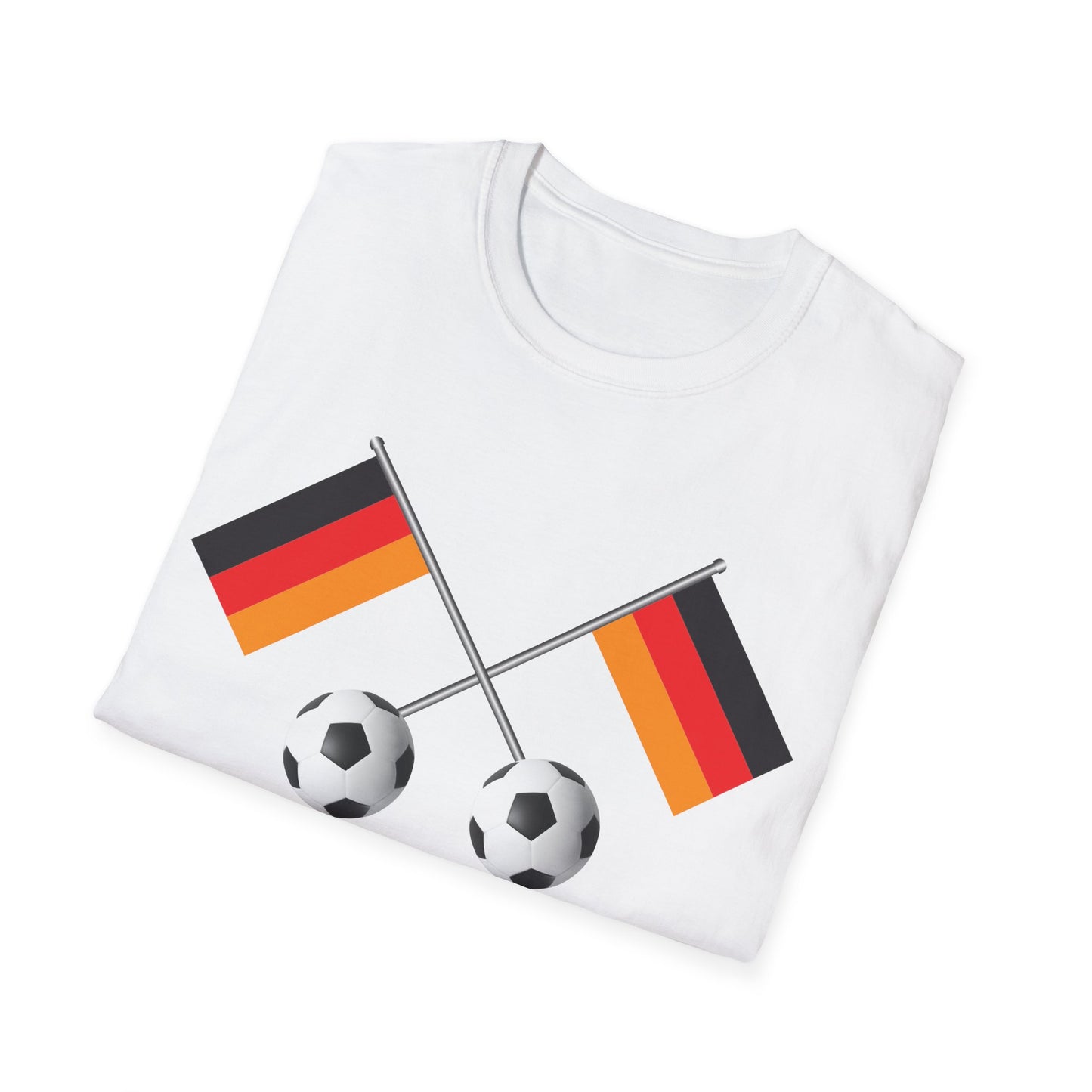 Unisex T-Shirt, Fanmotivtrikot für Deutschland