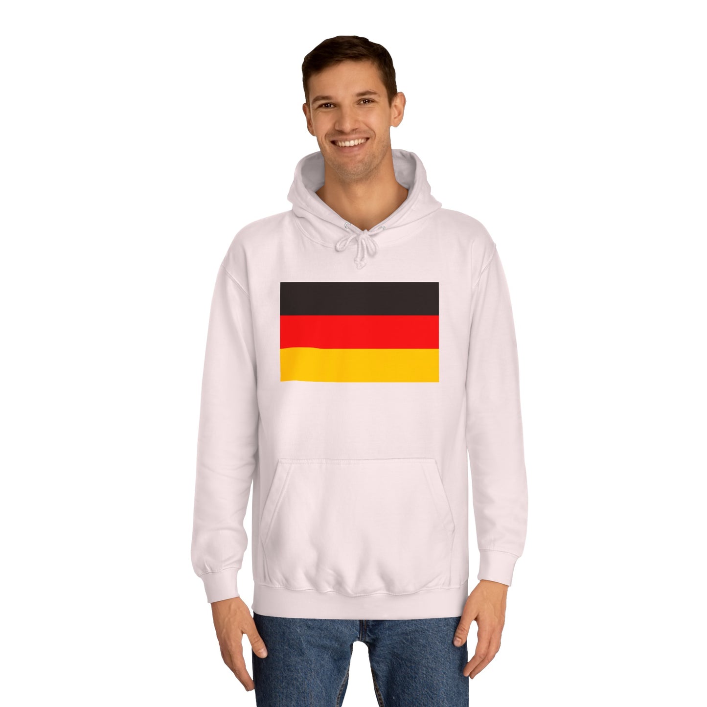 Hochwertige Unisex-Hoodies mit gedruckter deutscher Flagge