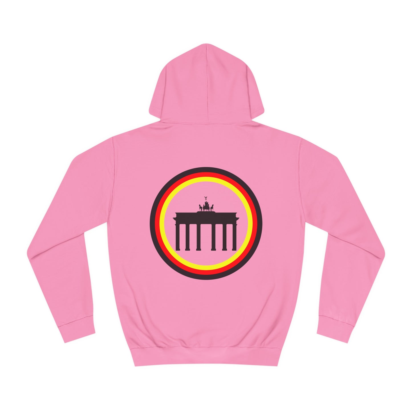 Brandenburger Tor auf Unisex-College-Hoodie, Kapuzenpullover,  beidseitig bedruckt