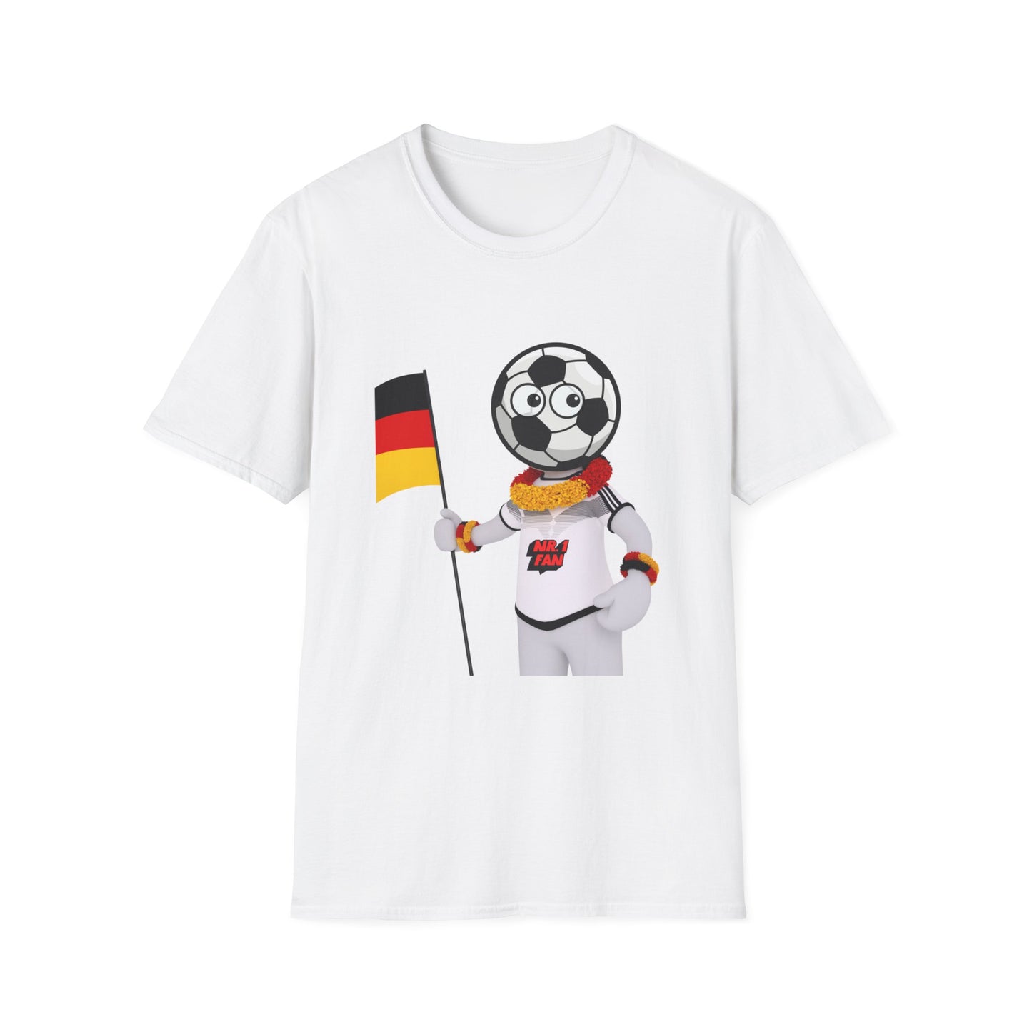 Deutsche Nationalmannschaft Fußballfan T-Shirts, Flagge, Fanmotivtrikot, Fan Unisex T-Shirt, Trophäe, EM UEFA 2024, German soccer team