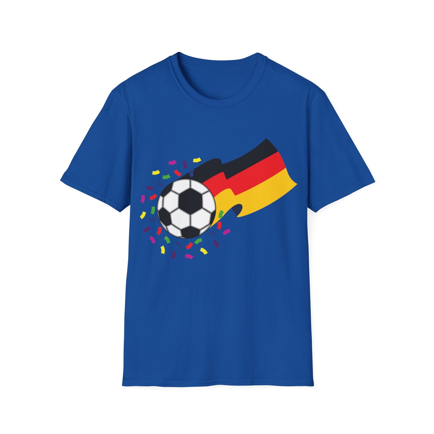 Liebe im Trikot: Deutschland, wir tragen unsere Farben mit Stolz! Unisex T-shirt